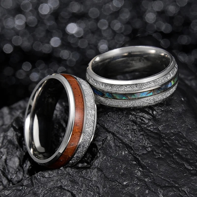 Three layered Stainless Steel Ring