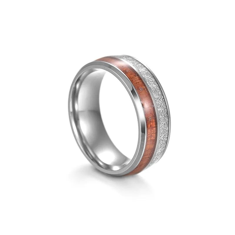 Three layered Stainless Steel Ring