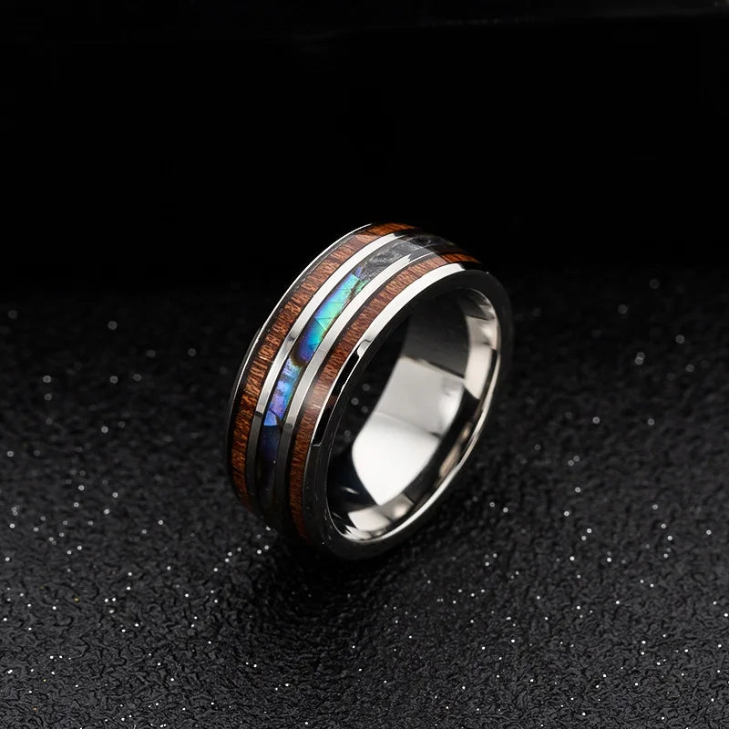 Three Layer Stainless Steel Ring