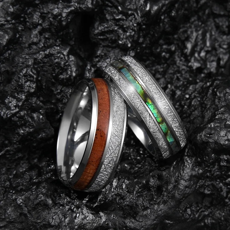 Three layered Stainless Steel Ring