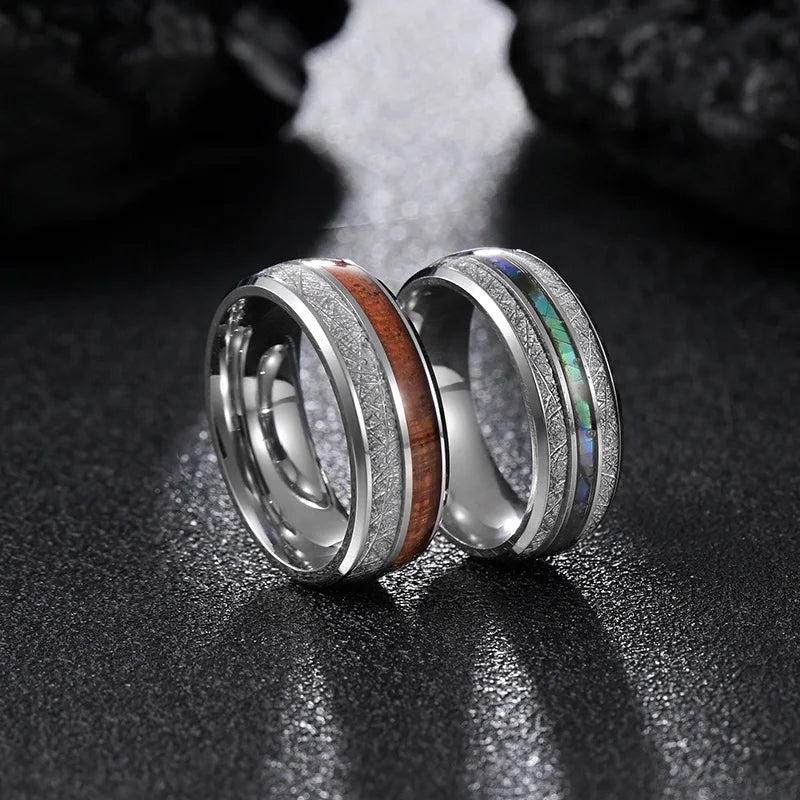 Three layered Stainless Steel Ring