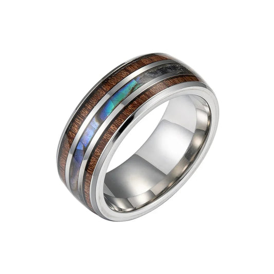 Three Layer Stainless Steel Ring