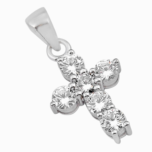 Iced Out Cross Pendant (4 BY 3)