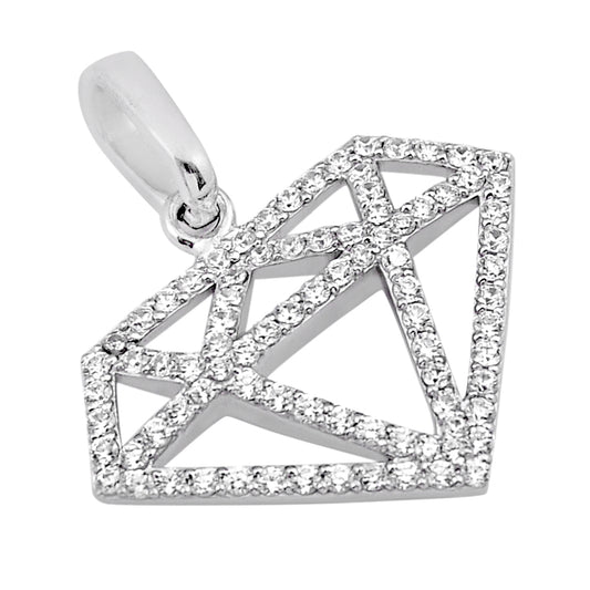 Iced Out Diamond Pendant