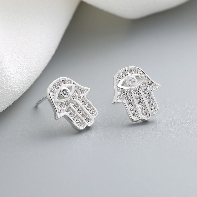 Hamsa Hand Earrings