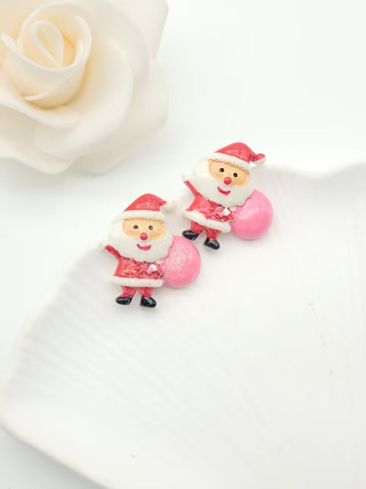 SANTA EARRINGS