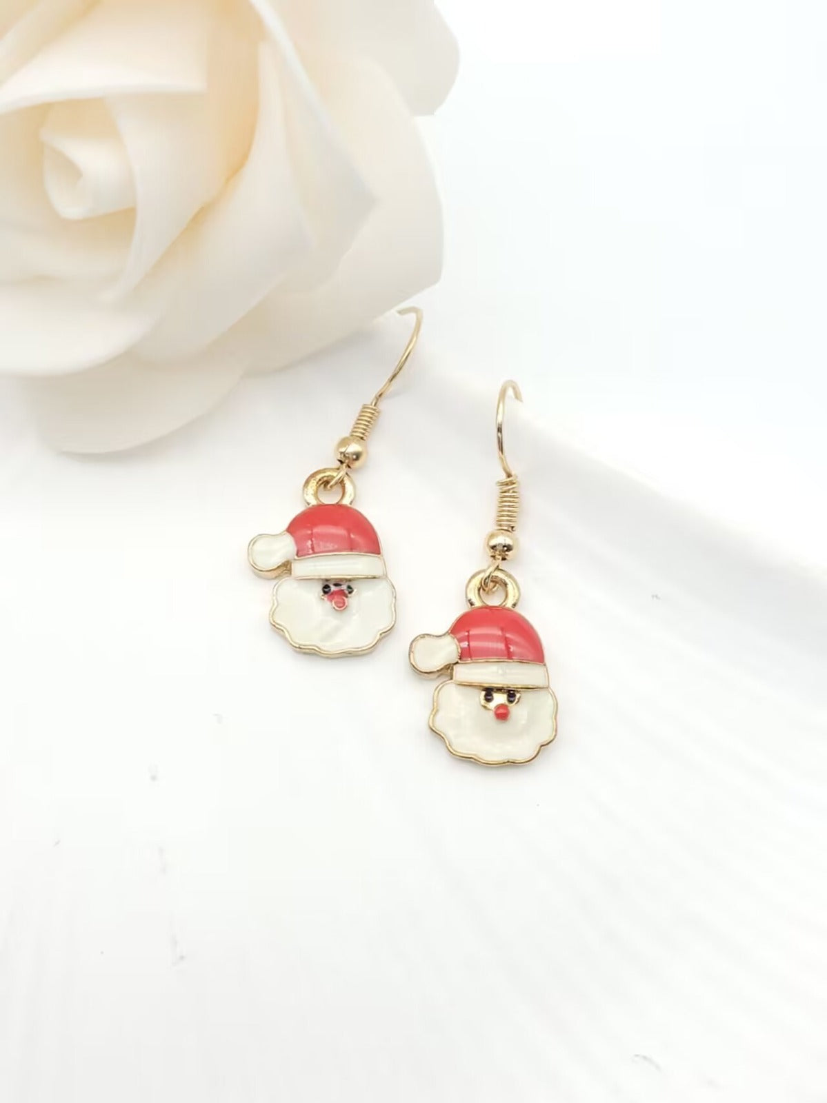 SANTA EARRINGS