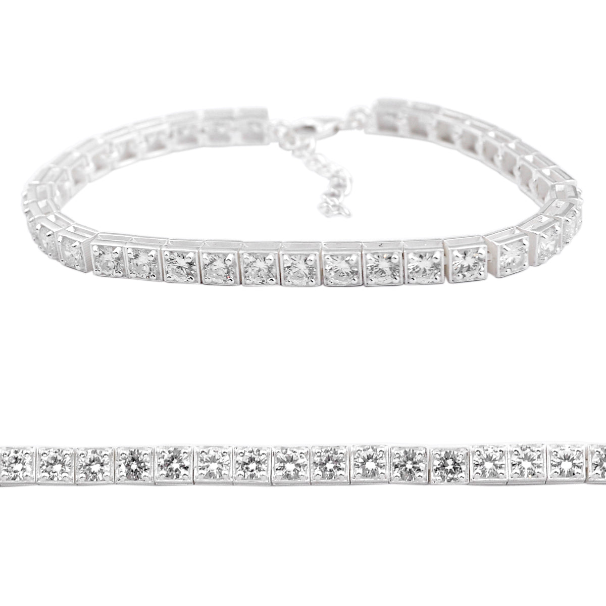 4MM Iced Out Tennis Bracelet