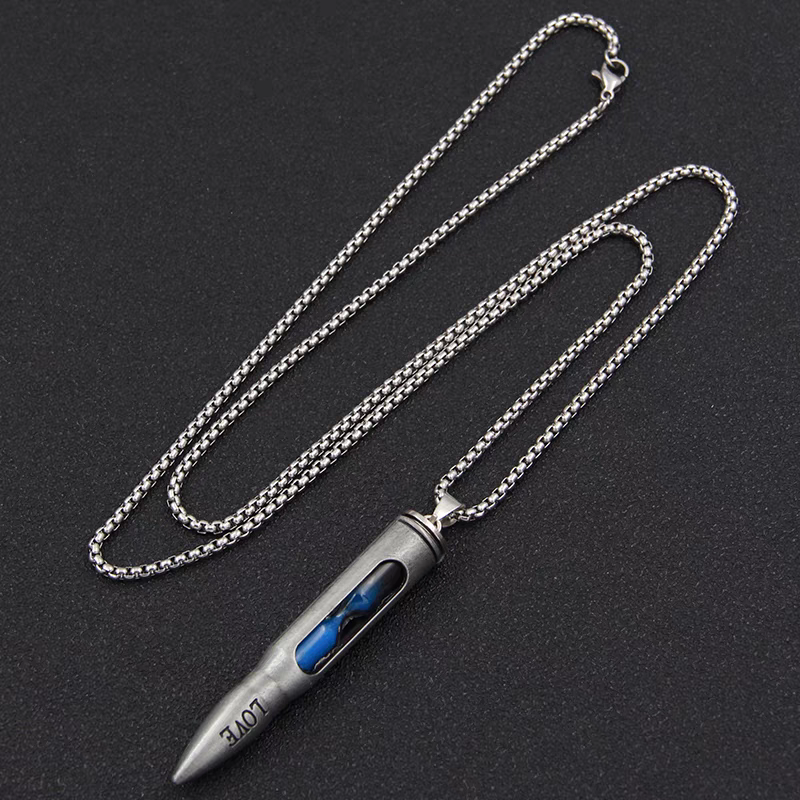 Steel Bullet with Chain