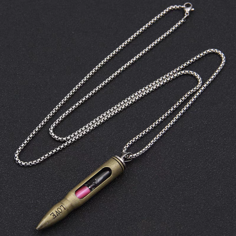 Steel Bullet with Chain