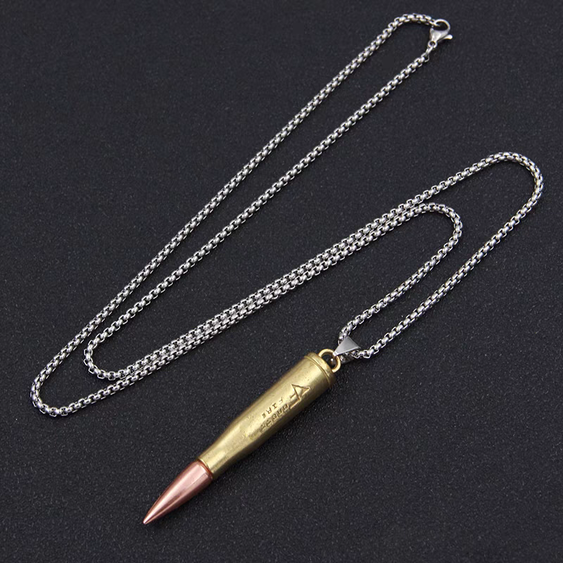 Steel Bullet with Chain