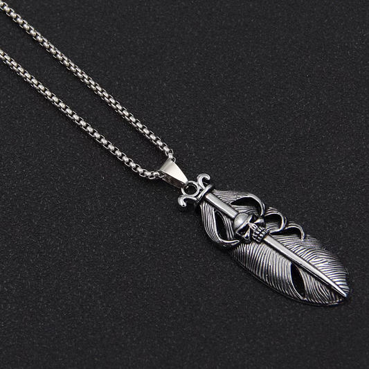 Stainless Steel Feather Chain