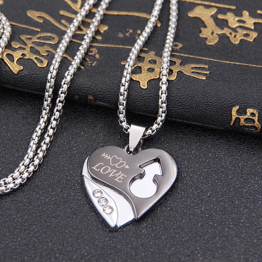 Stainless Steel Heart Chain