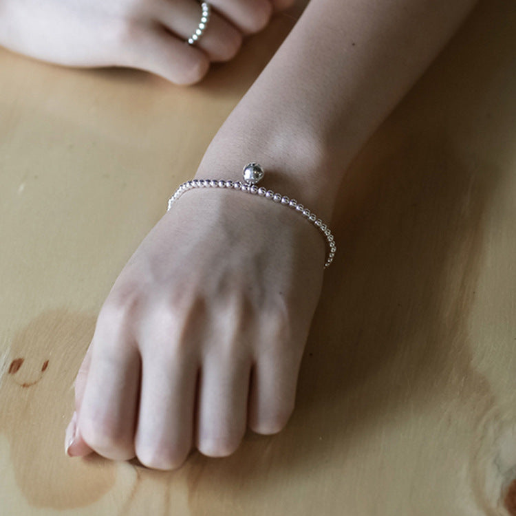 Students Round Beads Strings Bracelet