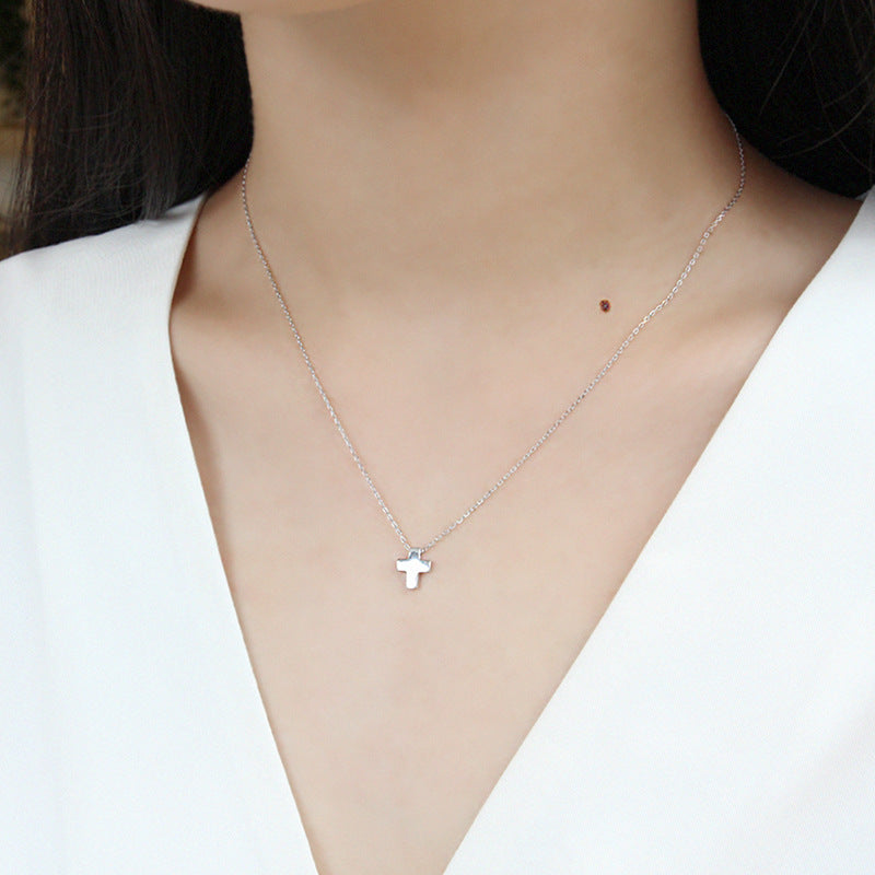 Mini Cross Necklace