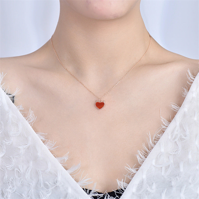 Demon Heart Necklace