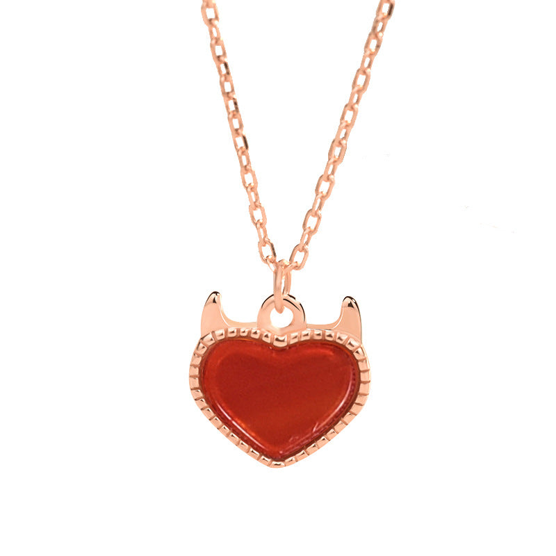 Demon Heart Necklace