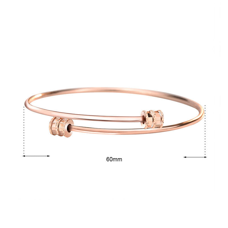 Fashion Tiny Waist Tube Bangle