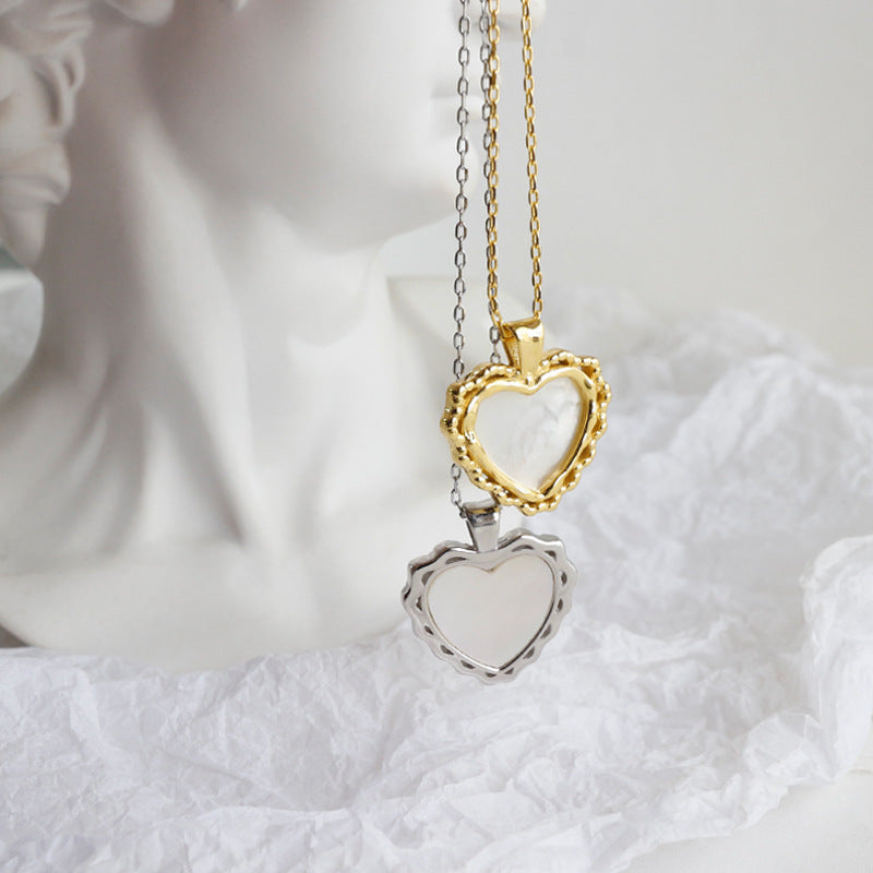 Shell Heart Necklace