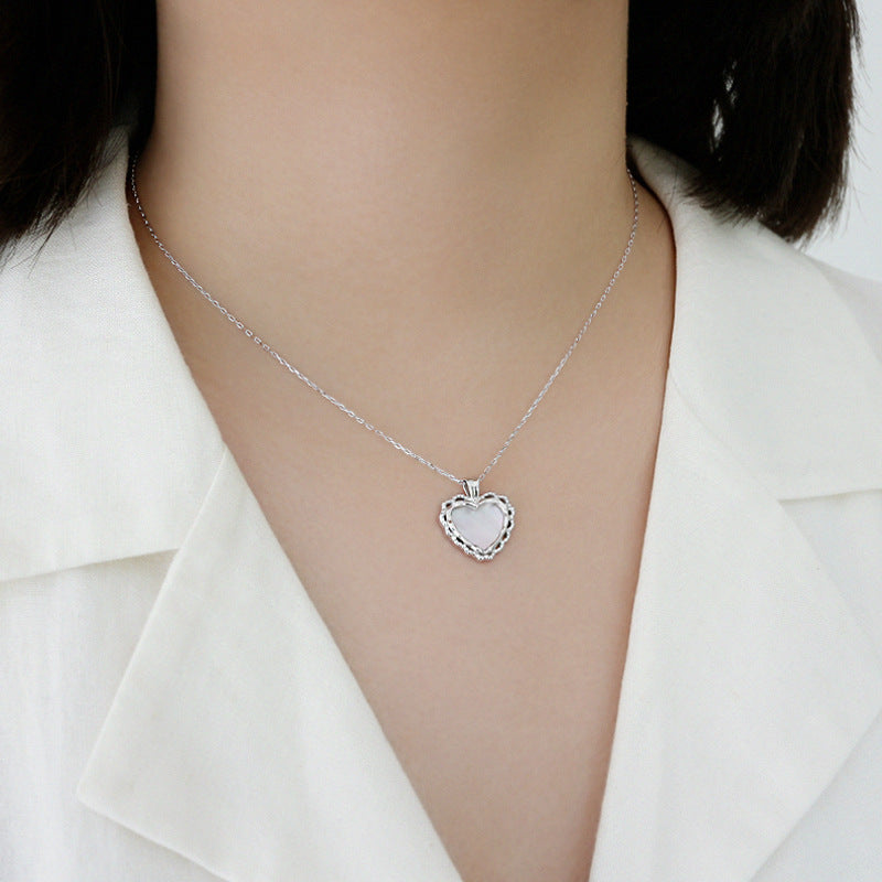 Shell Heart Necklace