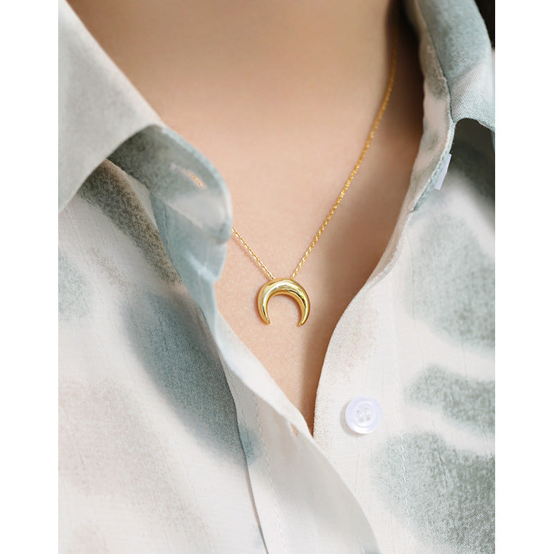 Crescent Moon Necklace