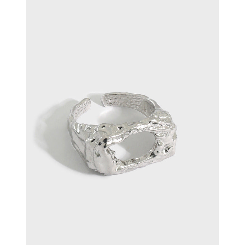 Geometry Irregular Hole Adjustable Ring