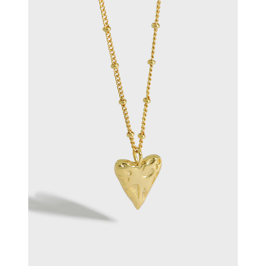 Irregular Heart Necklace