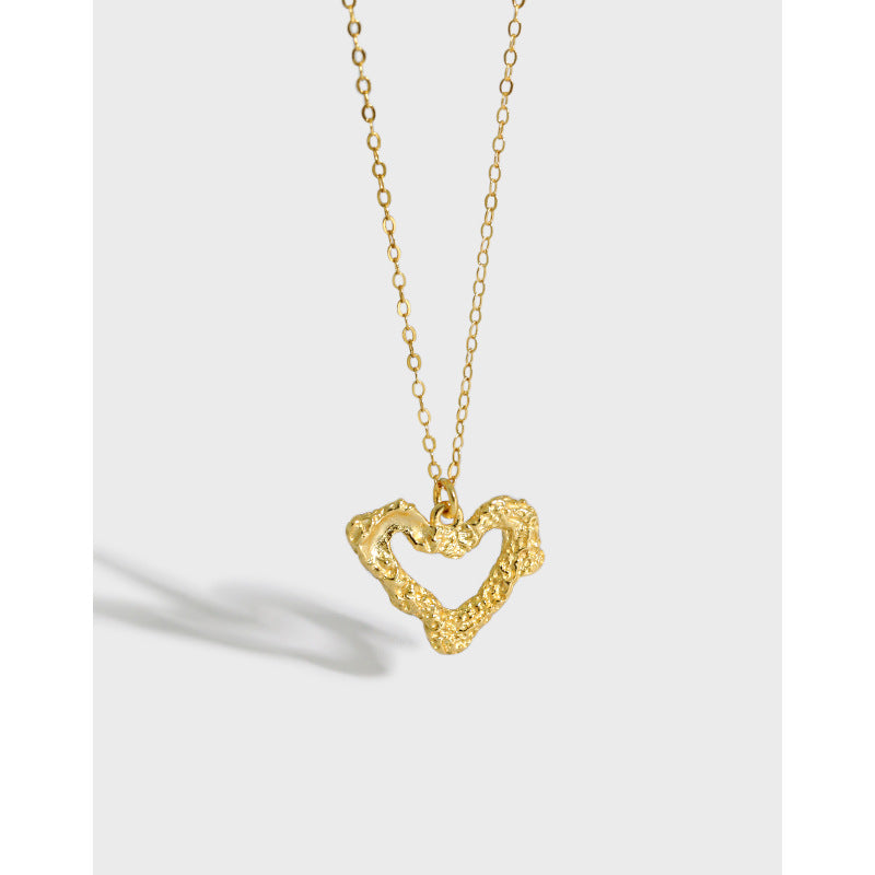 Hollow Heart Necklace