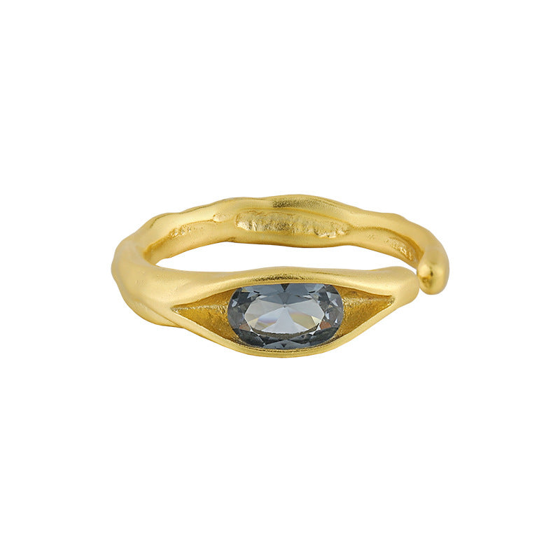 Irregular Oval Ring