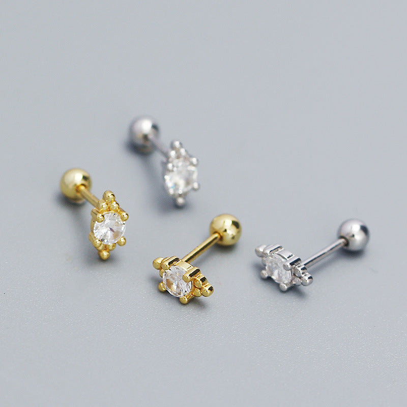 Simple Hexagonal Shape Studs