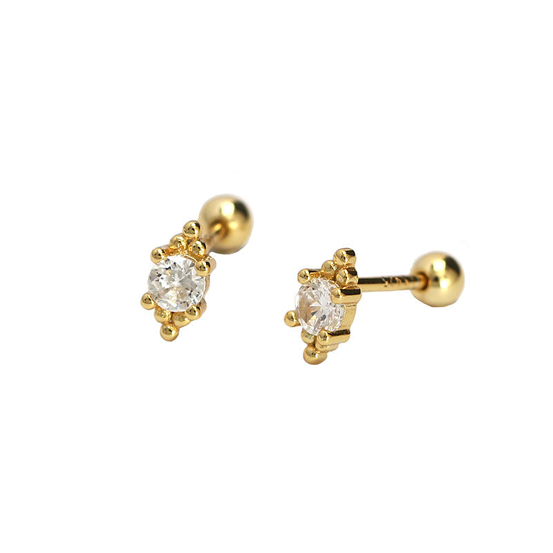 Simple Hexagonal Shape Studs