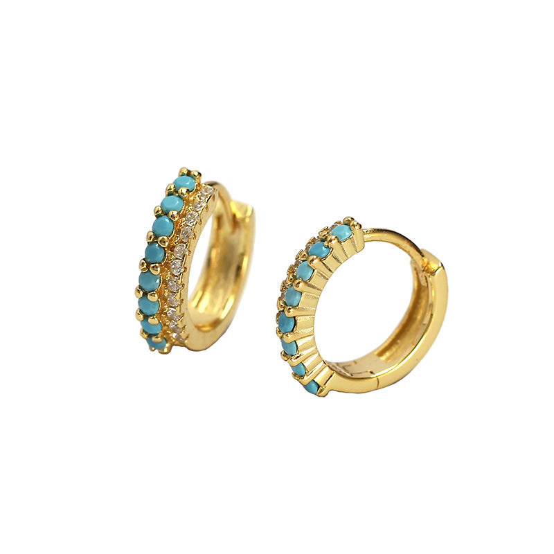 Colorful Stacker Hoop Earrings