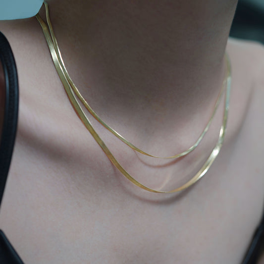 Minimalism Gear Thin Chain Necklace