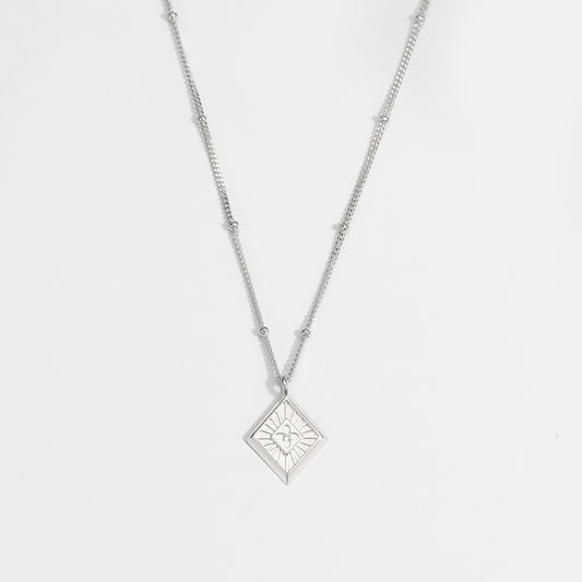 Geometry Rhombus Necklace